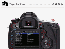 Tablet Screenshot of magiclantern.fm